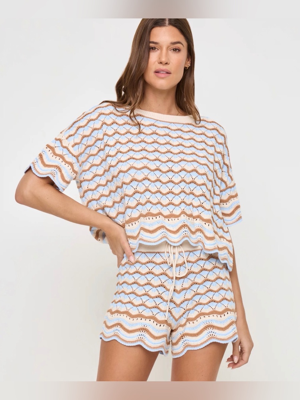 NWT l*space sunchaser top and shorts set in North Shores